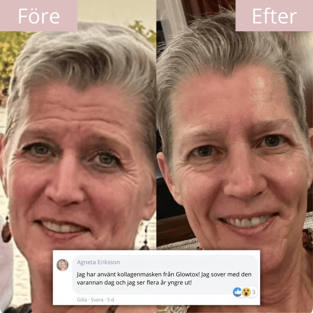 Glowtox - Glass skin kollagenmask
