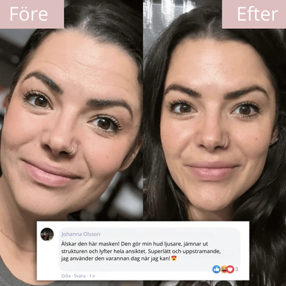 Glowtox - Glass skin kollagenmask